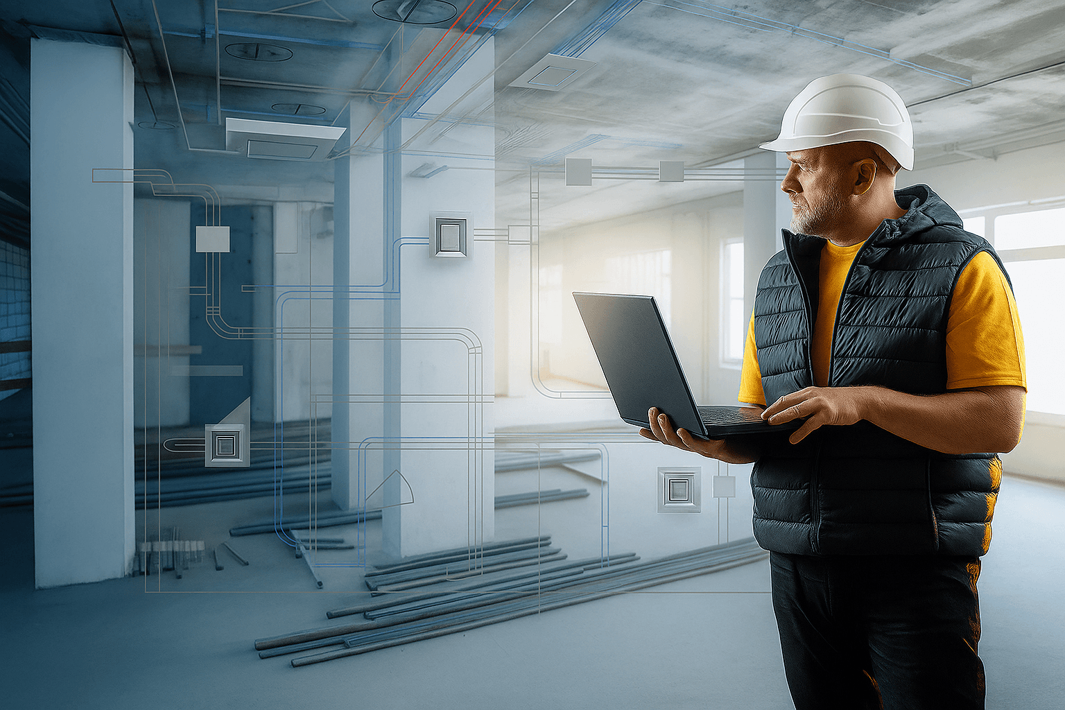 Professional business meeting at conference table